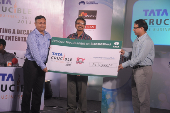 Tata Crucible Campus Quiz 2013 bhubaneswar