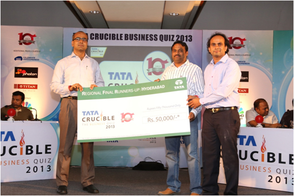 Tata Crucible Campus Quiz 2013 hyderabad