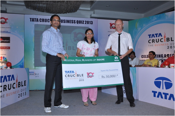 Tata Crucible Campus Quiz 2013 indore