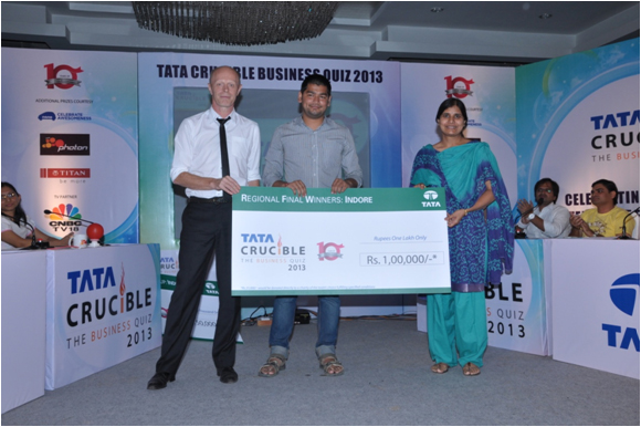 Tata Crucible Campus Quiz 2013 indore