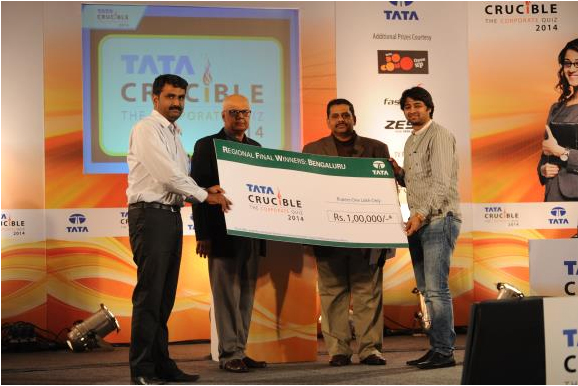 Tata Crucible Campus Quiz 2014 bangalore