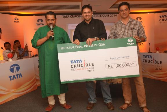 Tata Crucible Campus Quiz 2014 goa