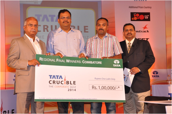 Tata Crucible Campus Quiz 2014 coimbatore
