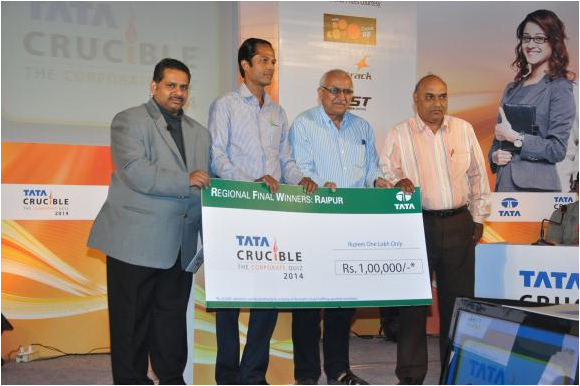 Tata Crucible Campus Quiz 2014 raipur