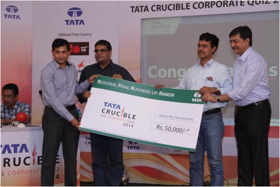 Tata Crucible Campus Quiz 2004 ranchi