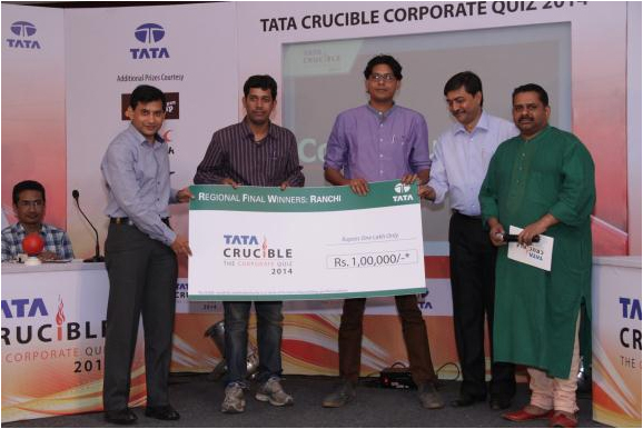 Tata Crucible Campus Quiz 2004 ranchi