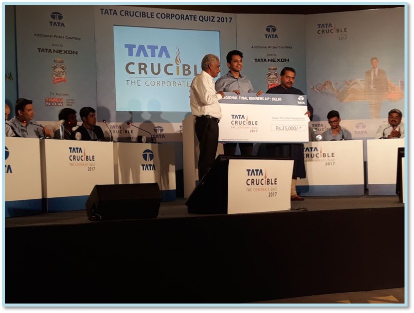 Tata Crucible Campus Quiz 2017 delhicor
