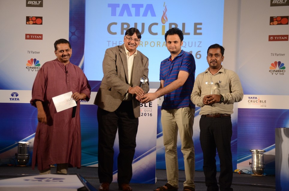 Tata Crucible Corporate Quiz Results For East Zonal Winners 