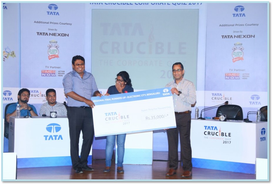 Tata Crucible Campus Quiz 2017 electronic