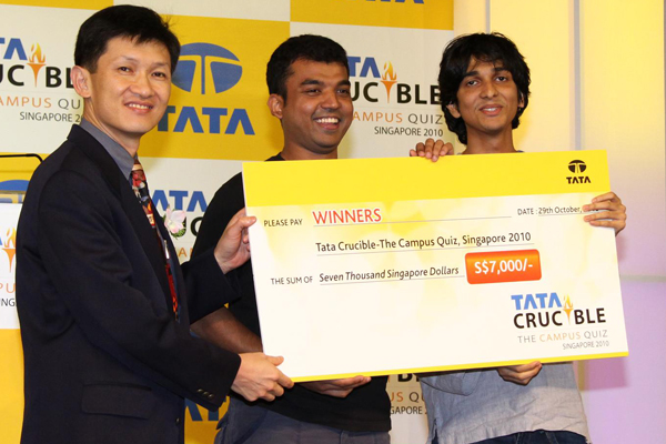 Gallery 2010 - Tata Crucible Campus Quiz Singapore