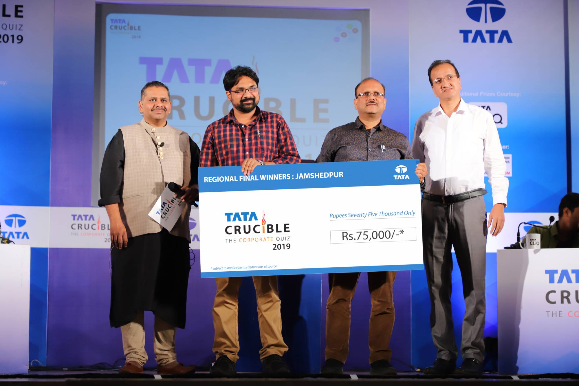 Tata Crucible Campus Quiz 2019 jamshedpurcor