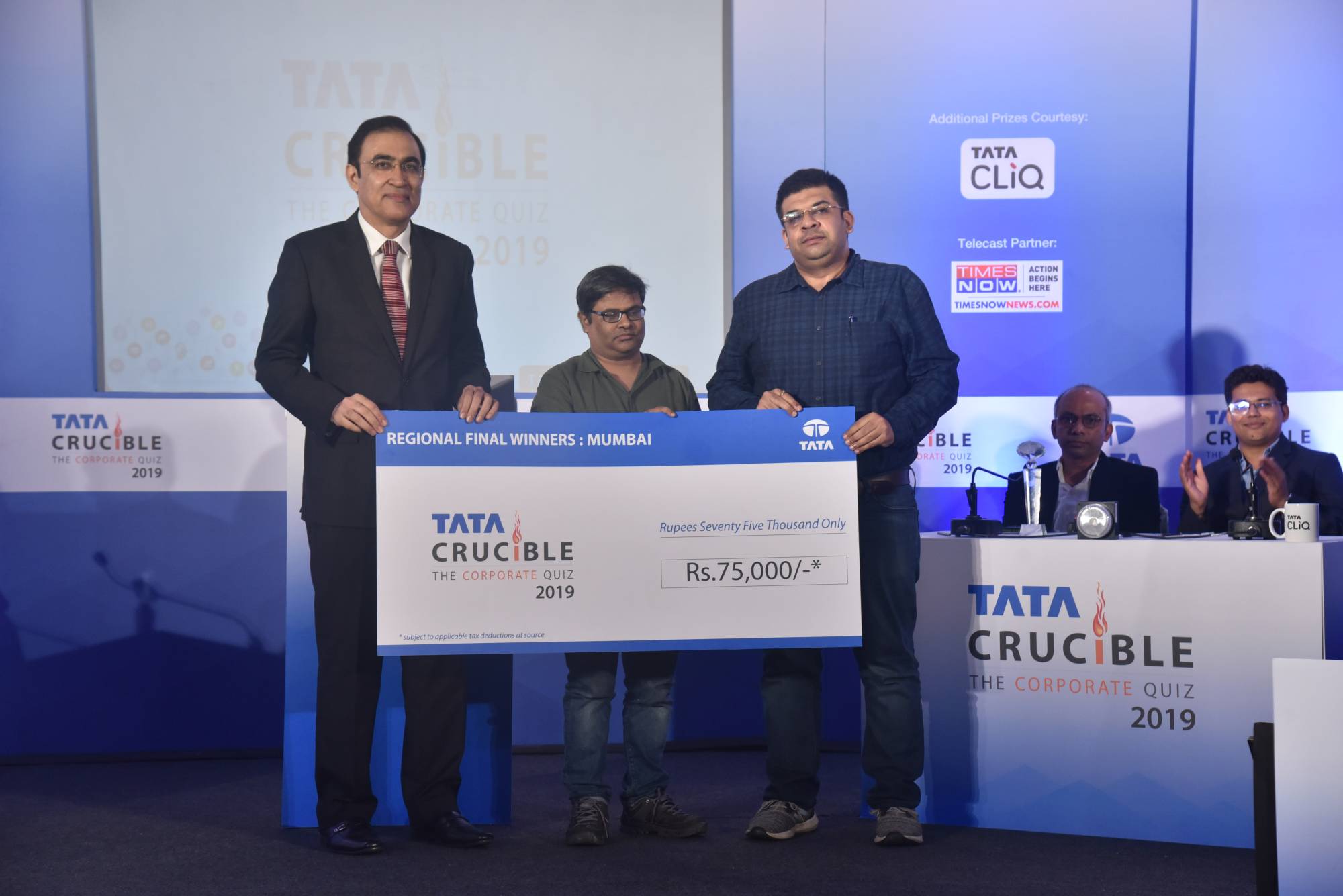 Tata Crucible Campus Quiz 2019 mumbaicor