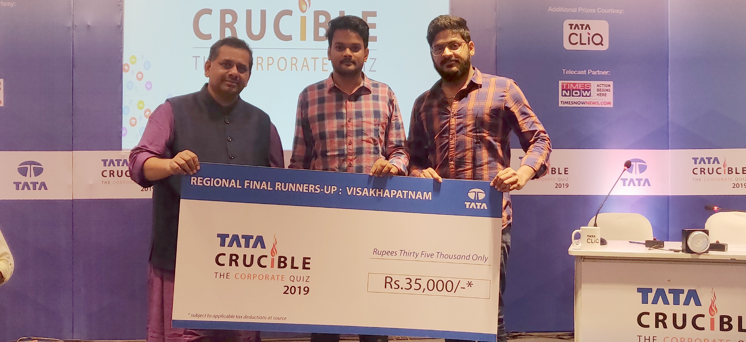 Tata Crucible Campus Quiz visakhapatnamcor_2019 visakhapatnamcor_2019