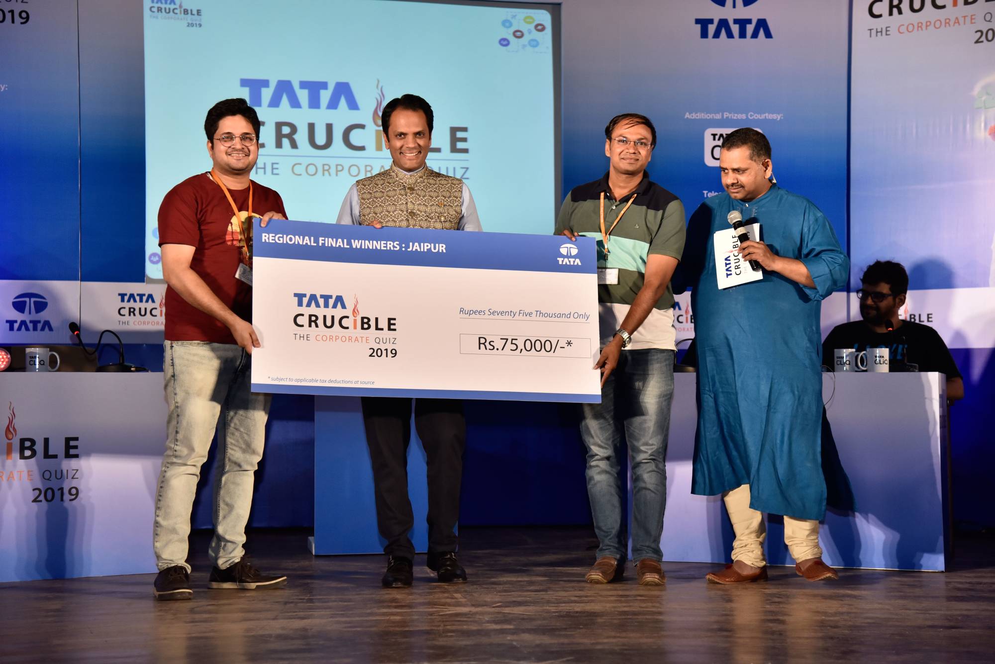 Tata Crucible Campus Quiz 2019 jaipurcor