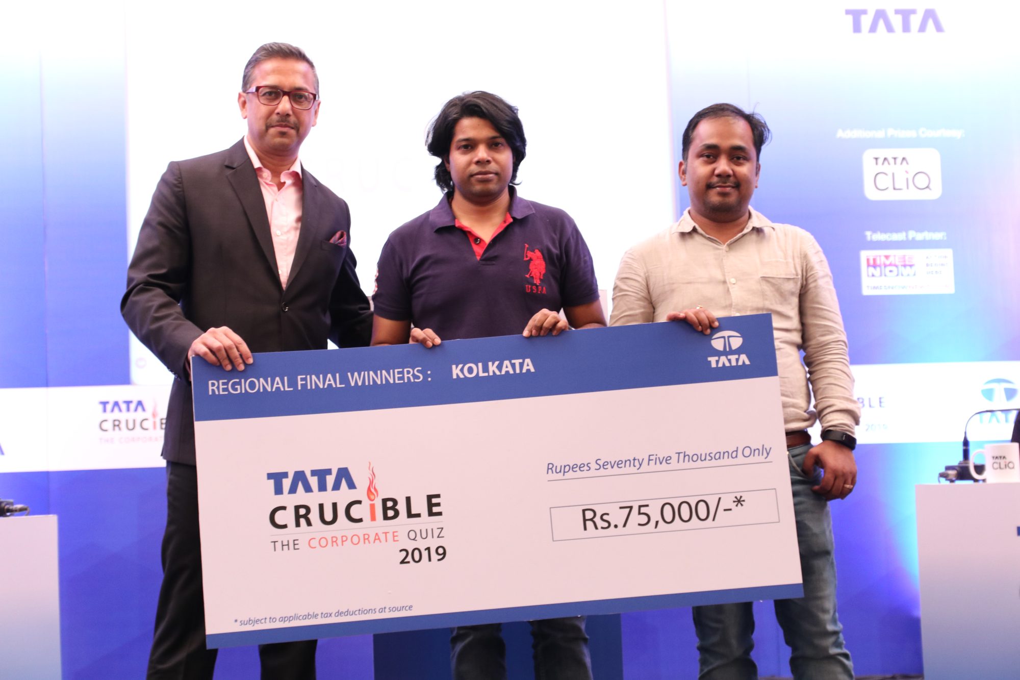 Tata Crucible Campus Quiz 2019 kolkatacor