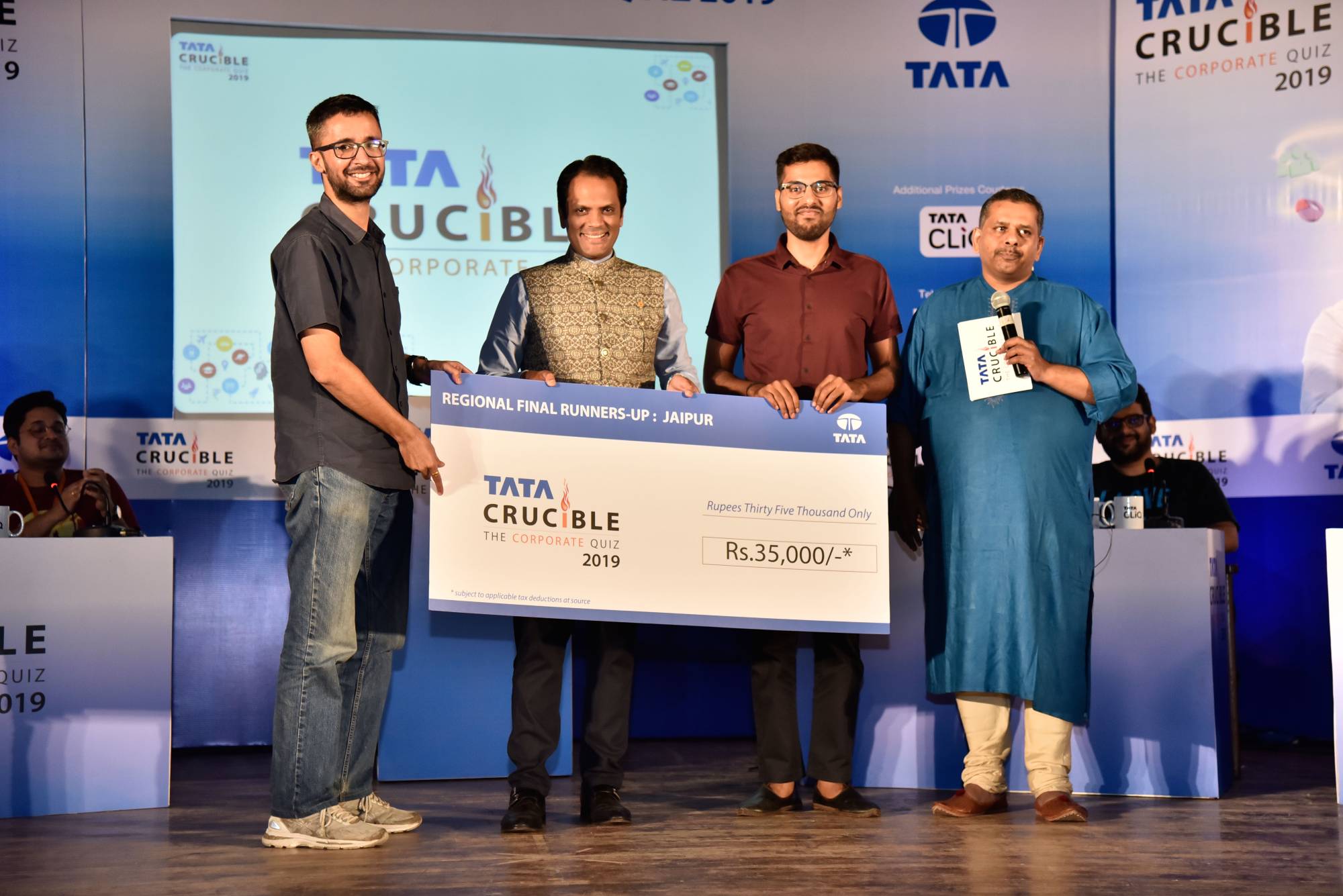 Tata Crucible Campus Quiz 2019 jaipurcor