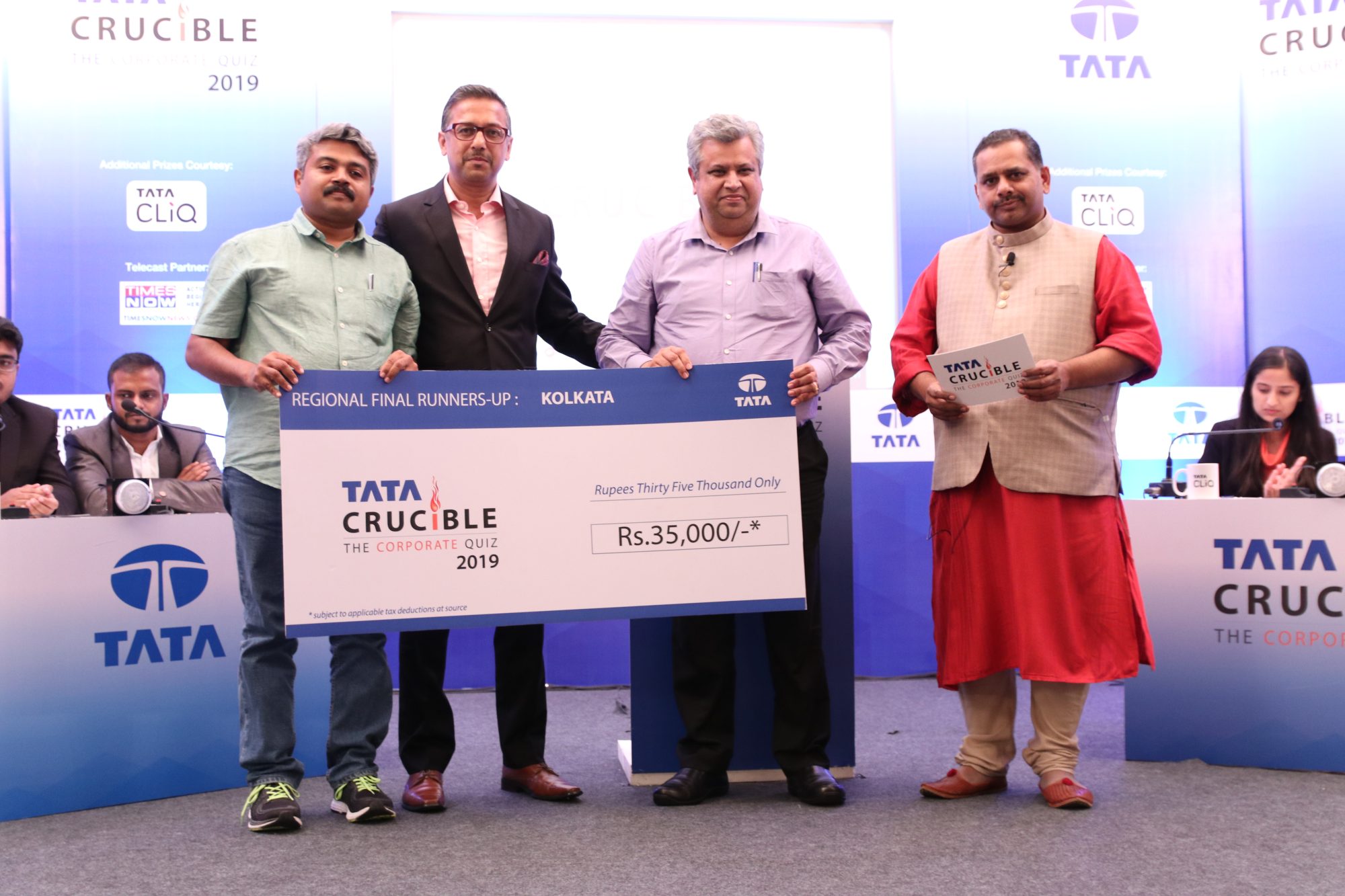 Tata Crucible Campus Quiz 2019 kolkatacor