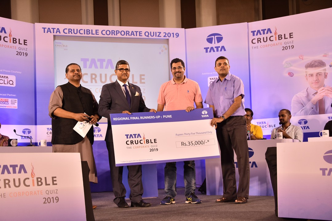 Tata Crucible Campus Quiz 2019 punecor
