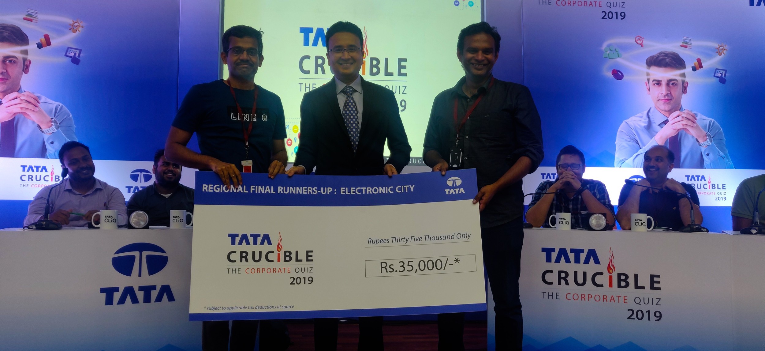Tata Crucible Campus Quiz 2019 electronic