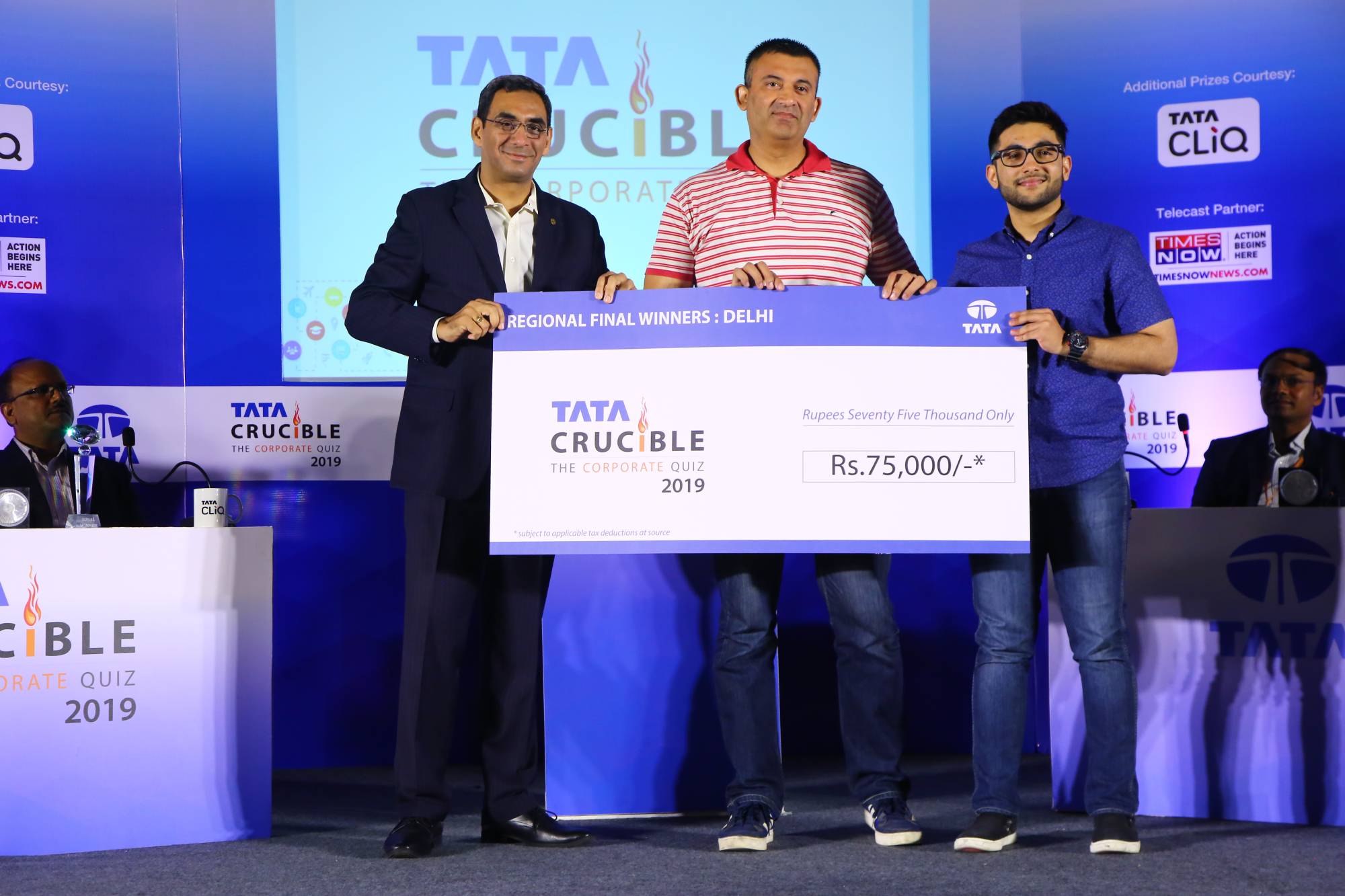 Tata Crucible Campus Quiz 2019 delhicor