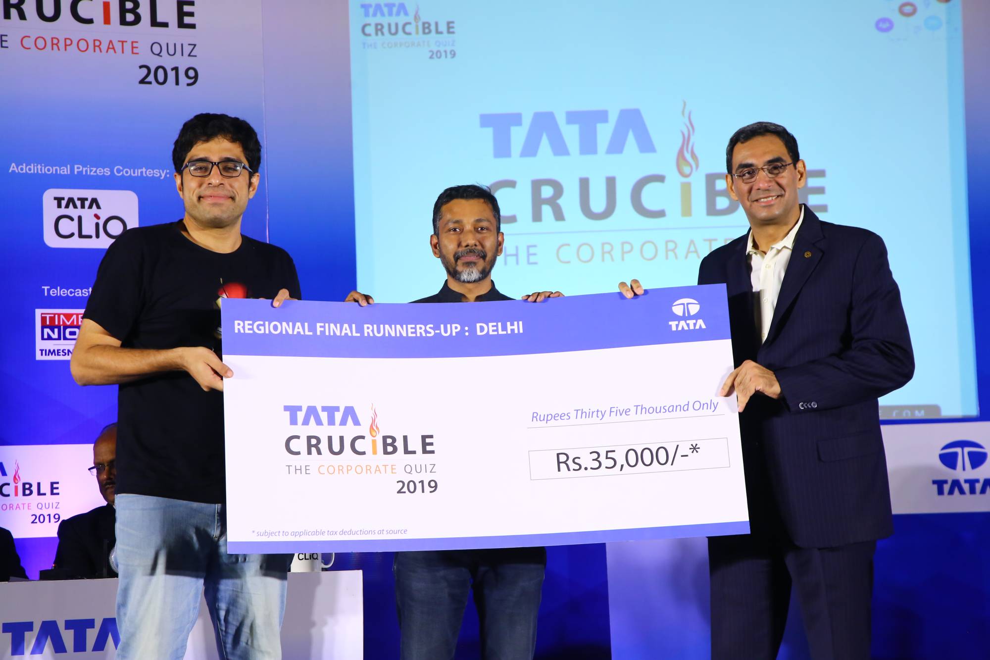 Tata Crucible Campus Quiz 2019 delhicor