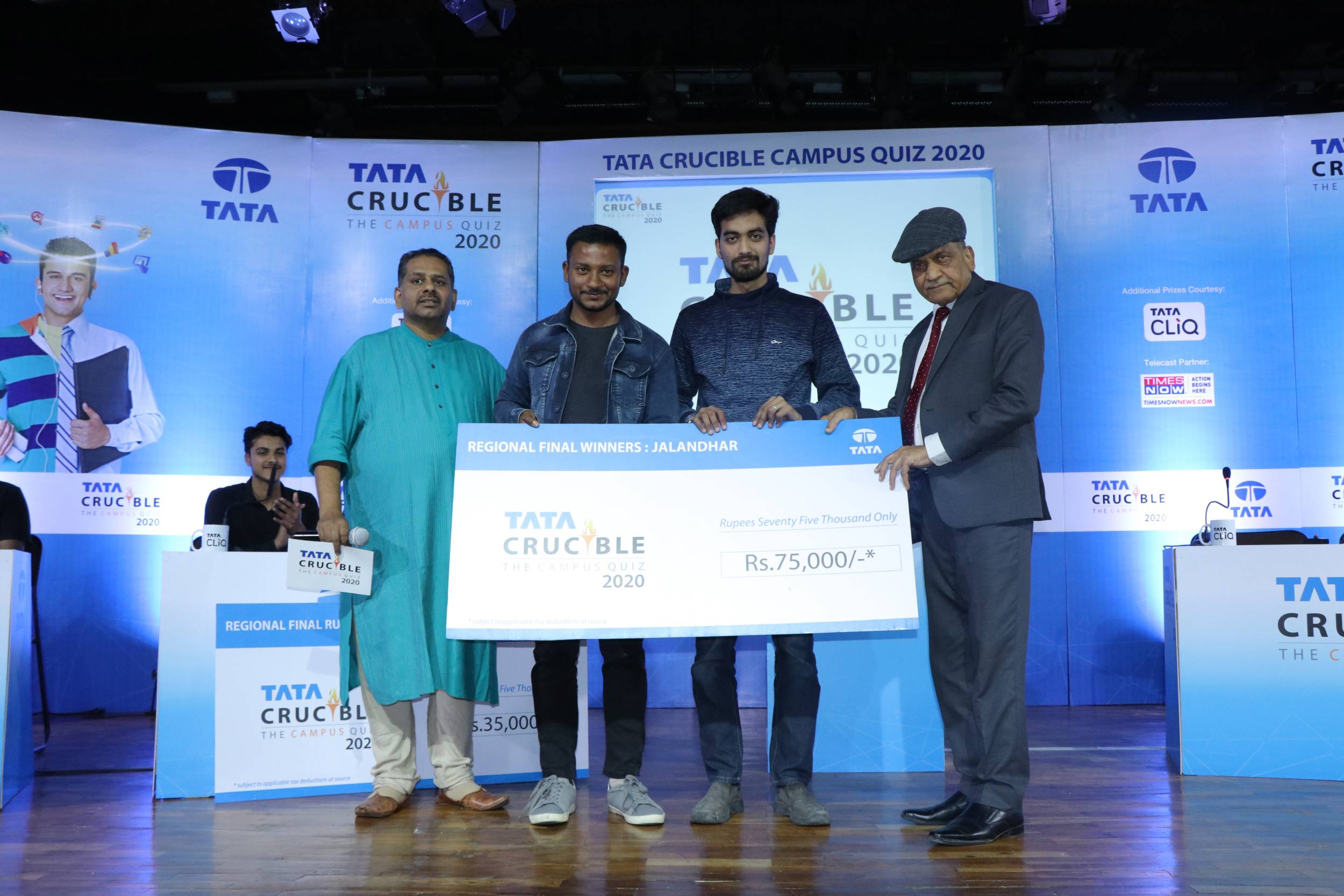 Tata Crucible Campus Quiz 2020 jalandharcam