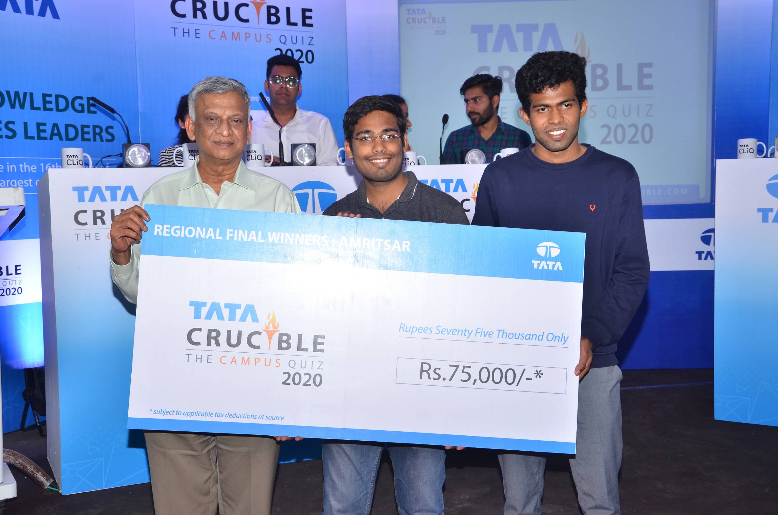 Tata Crucible Campus Quiz 2020 amritsarcam