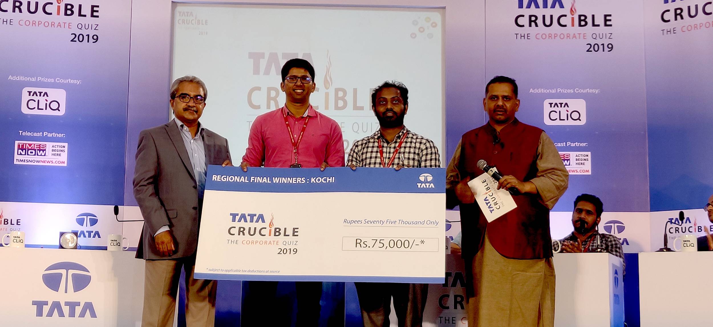 Tata Crucible Campus Quiz 2019 kochicor
