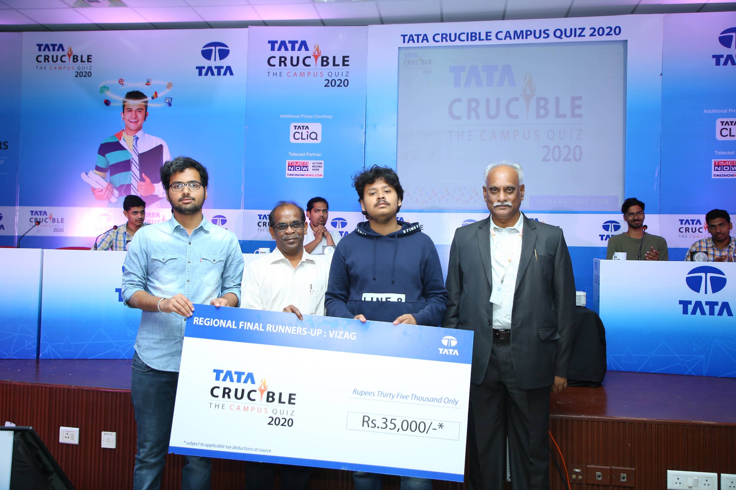Tata Crucible Campus Quiz 2020 vizagcam