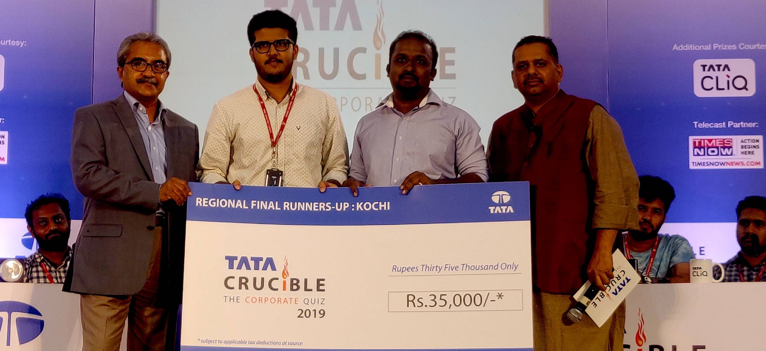 Tata Crucible Campus Quiz 2019 kochicor