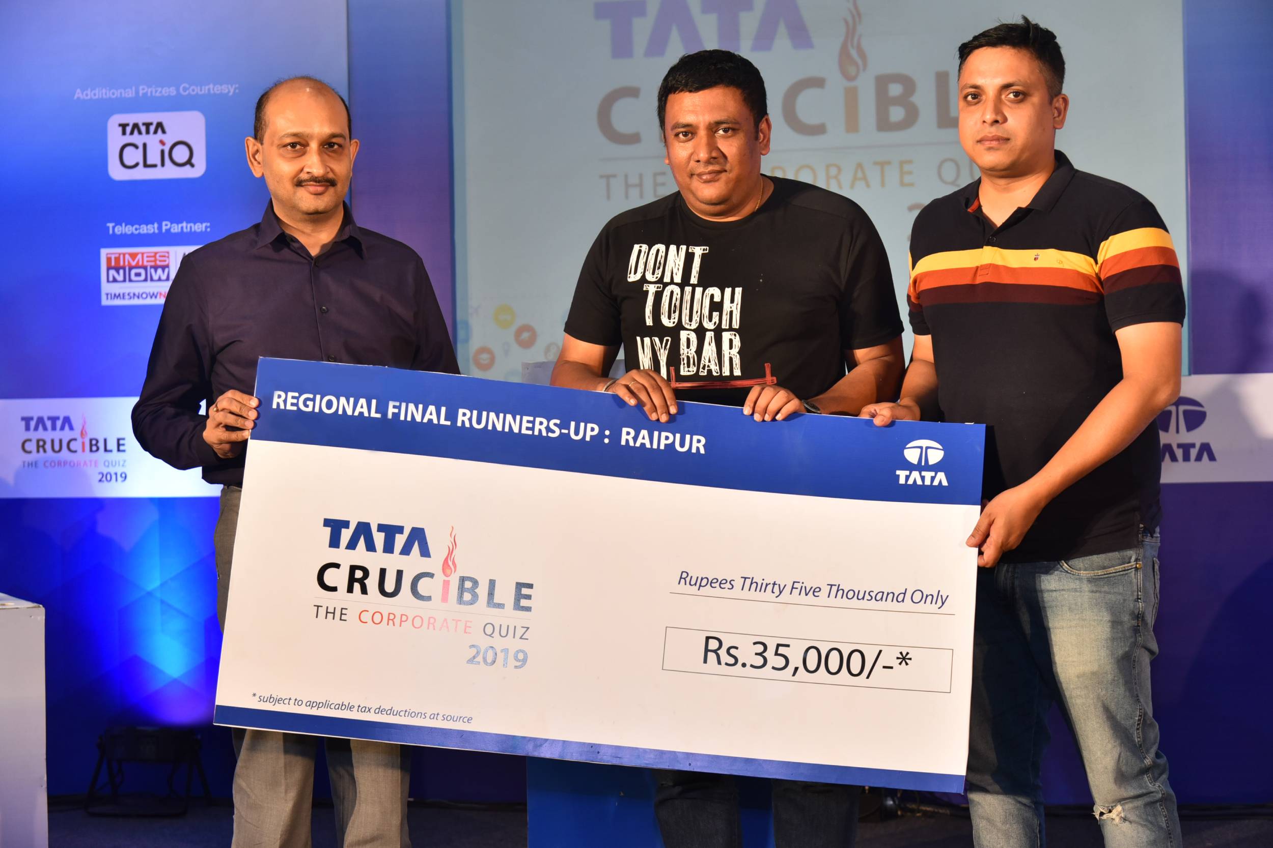 Tata Crucible Campus Quiz 2019 raipurcor