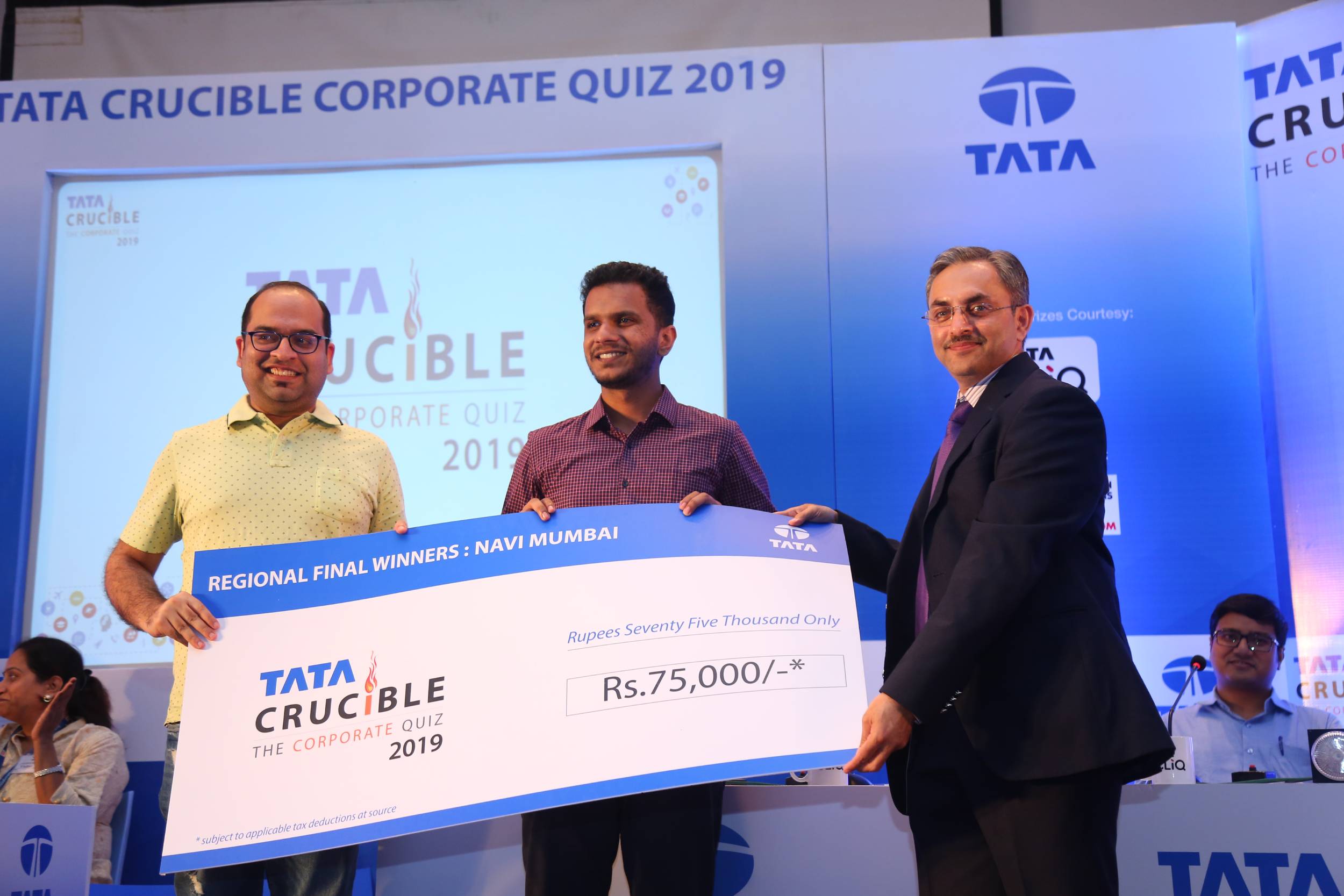 Tata Crucible Campus Quiz 2019 navi