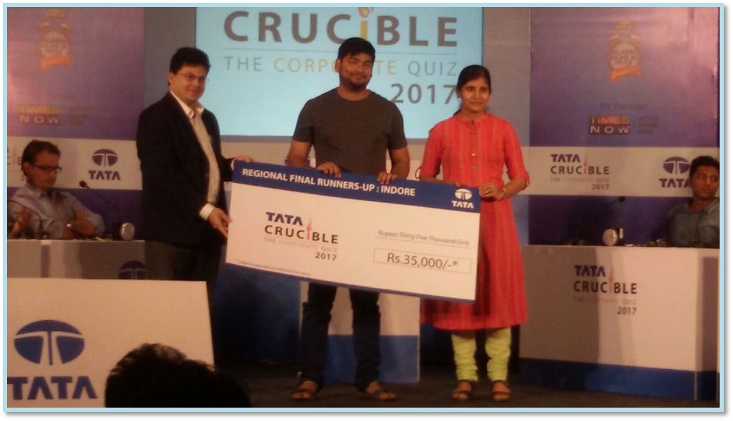 Tata Crucible Campus Quiz 2017 indorecor