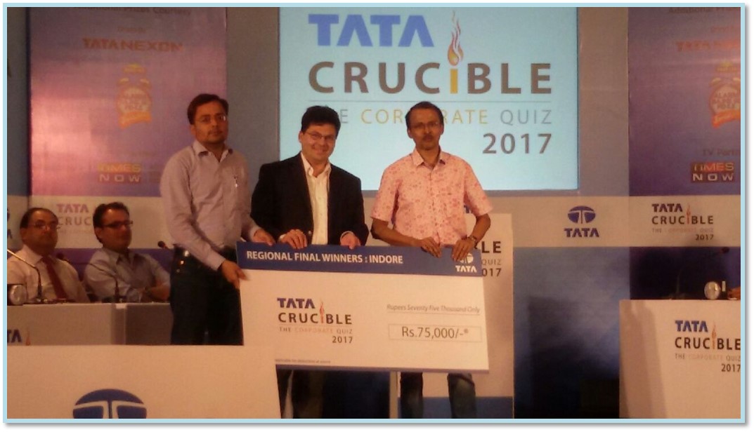 Tata Crucible Campus Quiz 2017 indorecor
