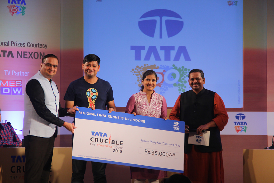 Tata Crucible Campus Quiz 2018 indorecor