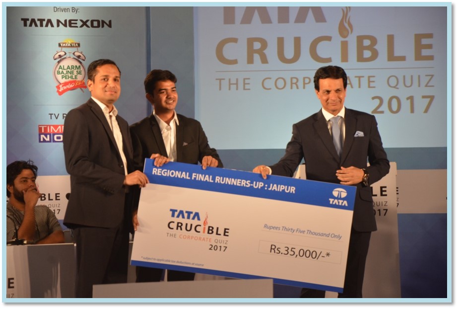 Tata Crucible Campus Quiz 2017 jaipurcor