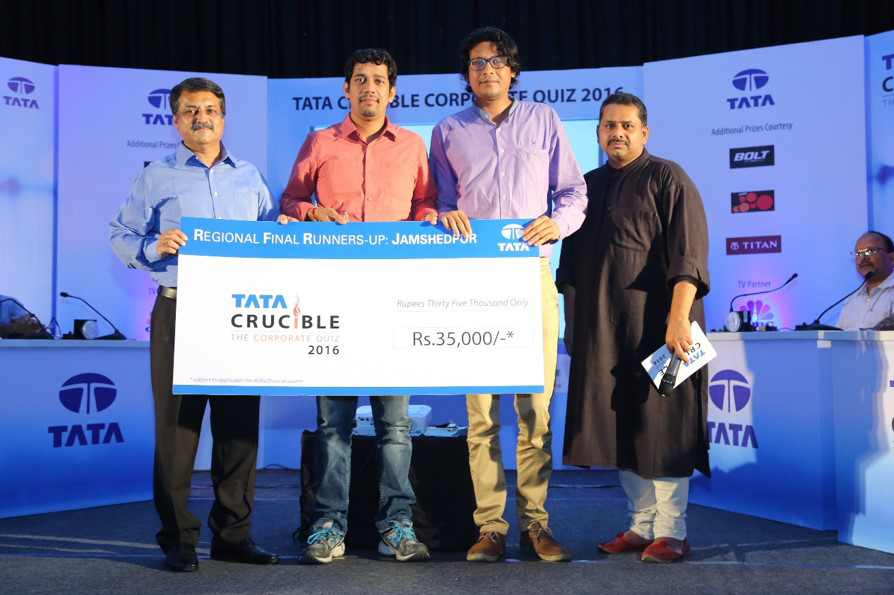 Tata Crucible Campus Quiz winners jamshedpur