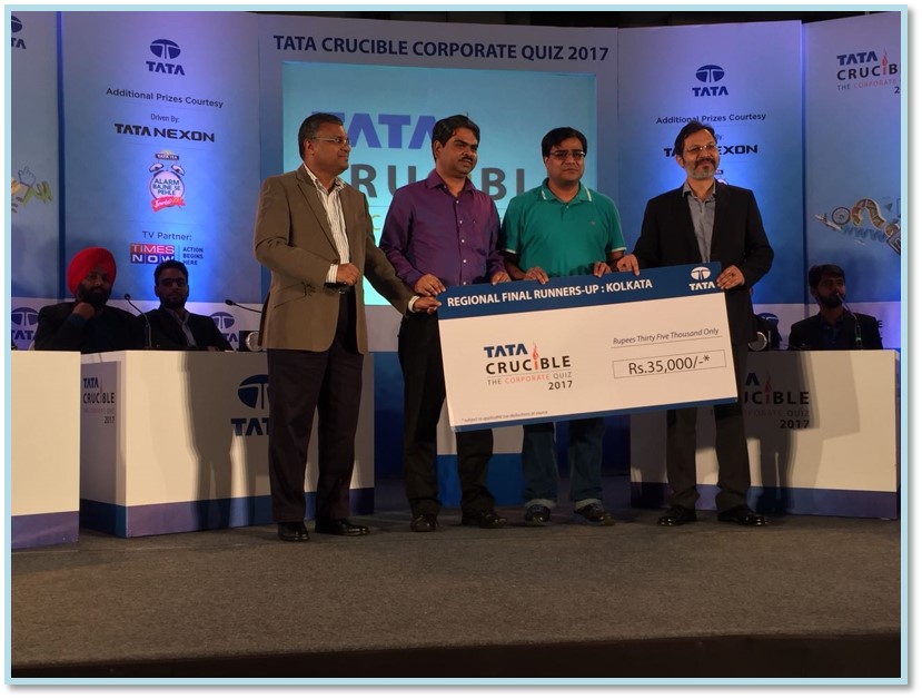 Tata Crucible Campus Quiz 2017 kolkatacor