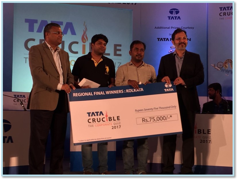 Tata Crucible Campus Quiz 2017 kolkatacor