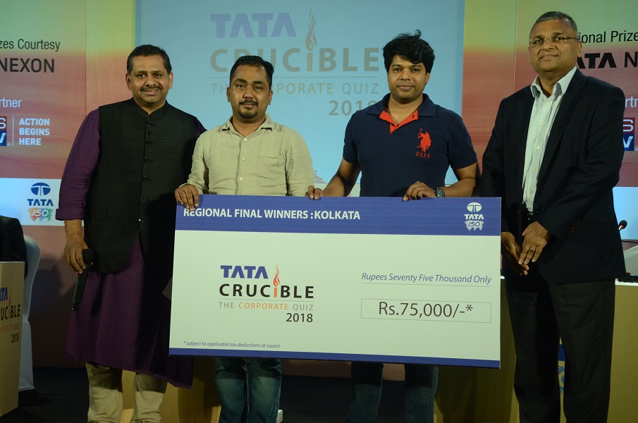 Tata Crucible Campus Quiz 2018 kolkatacor