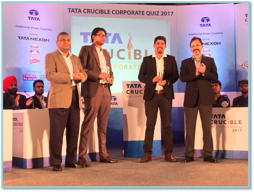 Tata Crucible Corporate Quiz Results For Runners - Bokaro Steel, Jamshedpur 