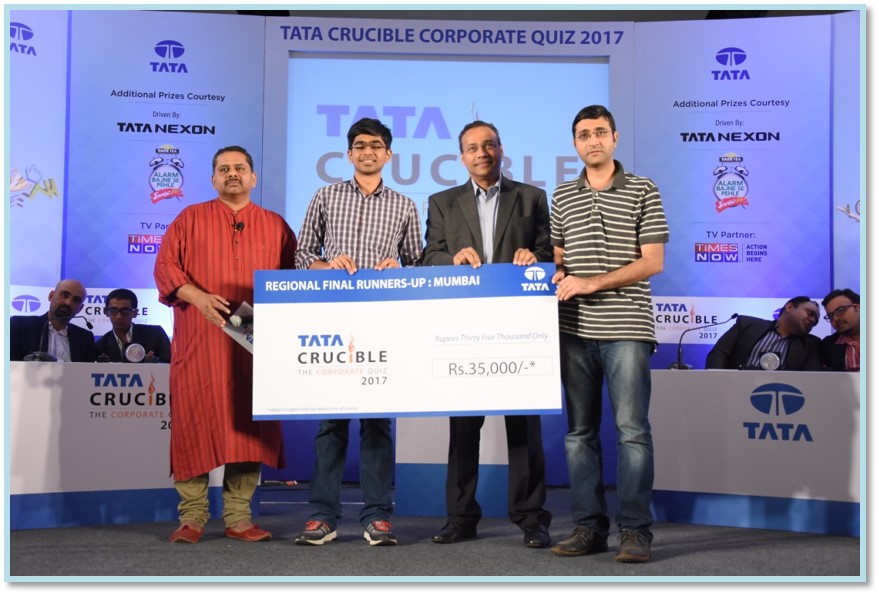Tata Crucible Campus Quiz 2017 mumbaicor