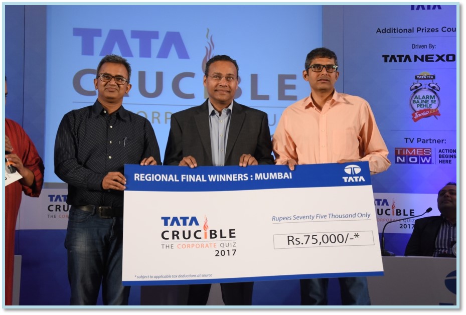 Tata Crucible Campus Quiz 2017 mumbaicor