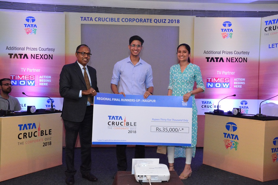 Tata Crucible Campus Quiz 2018 nagpurcor