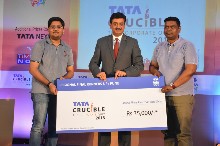 Tata Crucible Campus Quiz 2018 punecor