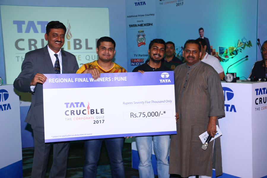 Tata Crucible Campus Quiz 2017 punecor