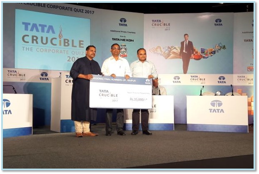 Tata Crucible Campus Quiz 2017 raipurcor