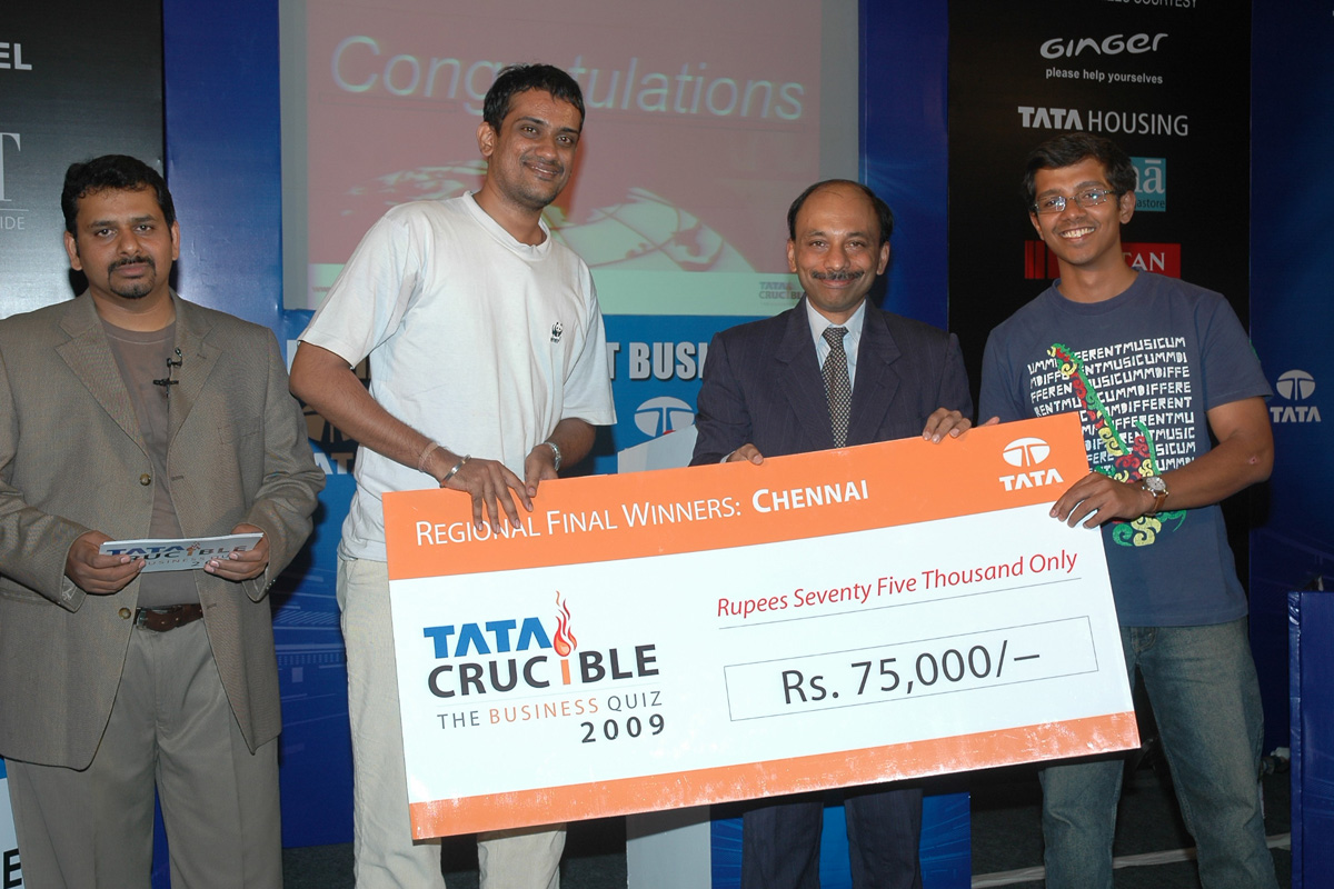 Tata Crucible Campus Quiz chennai non