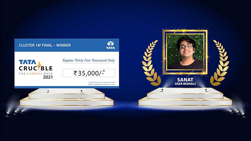Tata Crucible Campus Quiz final iiser