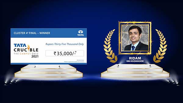Tata Crucible Campus Quiz kerala iim